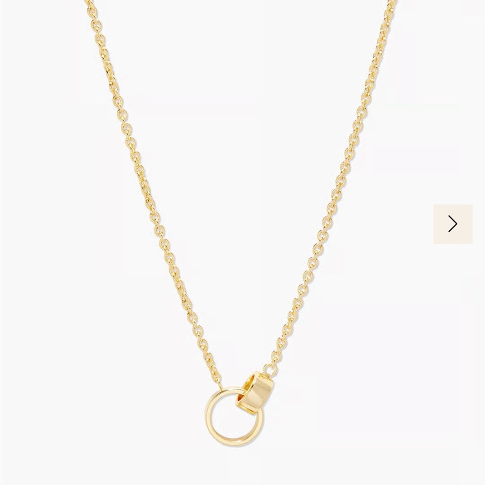 Gorjana Rose Interlocking Necklace